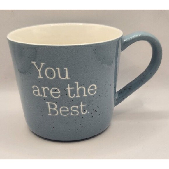 YOU ARE THE BEST Blue Coffee Mug - Picture 1 of 6